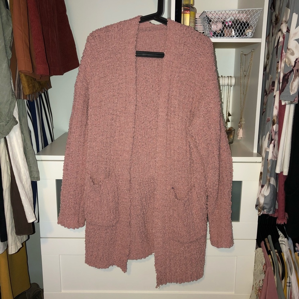 Pink Cardigan